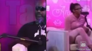 Shaq Gets Dragged For Making Angel Reese Uncomfortable By Talking About Her Wearing Small Shorts [upl. by Hershell746]