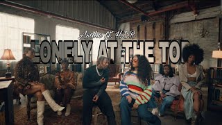 Asake Ft HER  Lonely At The Top Official Lyrics Video [upl. by Magnolia]