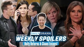 General Hospital Weekly Spoilers Holly Returns amp Chaos Ensues [upl. by Pedrick434]