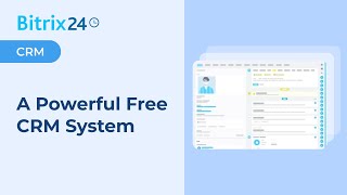 Bitrix24  A Powerful Free CRM System [upl. by Assilac]