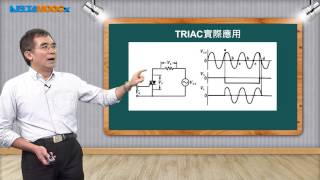 工業電子學許東亞第六章 閘流體與ONOFF控制64 TRIAC的介紹與動作原理 [upl. by Anigar98]