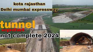 Delhi mumbai expressway tunnel amp Chechat interchange update no 1 Delhi mumbai expressway rajasthan [upl. by Vyky]