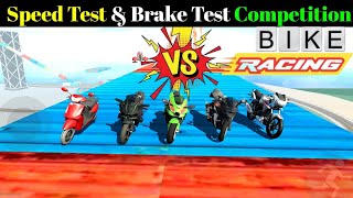 Top 5 Bikes Competition 😱 In Indian Bike Driving 3D।। Game On With Apon [upl. by Mcguire]