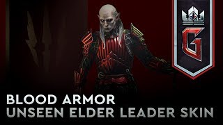 GWENT Crimson Curse  Blood Armor – Unseen Elder Leader Skin [upl. by Ridglea]