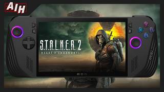 STALKER 2 Heart of Chornobyl is running great on the ROG Ally X [upl. by Boleyn669]