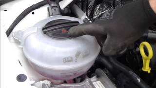 How to check and add coolant VW Golf VII A7Typ 5GYears 2013 to 2019 [upl. by Garris702]