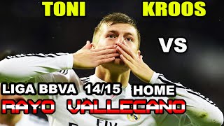 Toni Kroos vs Rayo Vallecano HOME 60FPS LA LIGA 20142015  08112014  08112014  HD [upl. by Atsedom]