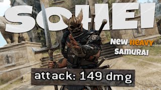 New Samurai has a ONE SHOT BASH  Sohei insane Gameplay [upl. by Cassy]