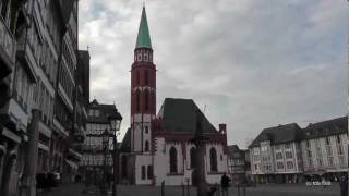 Frankfurt am Main Glockenspiel alte Nikolaikirche Römerberg [upl. by Floris73]