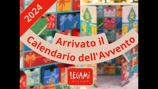 Il nuovissimo calendario dellavvento🌲🎁 2024 della Legami  Christmas Countdown [upl. by Ida]