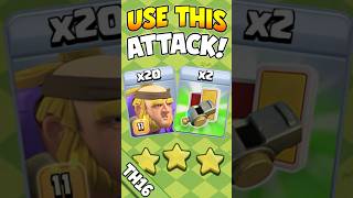 20 x Giant Throwers are UNSTOPPABLE TH16 Attack Strategy clashofclans shorts [upl. by Aelram684]