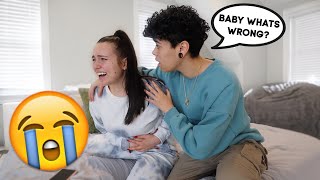 SCREAMING IN PAIN AND THEN quotPASSING OUTquot PRANK ON MY BOYFRIEND CUTE REACTION [upl. by Corsetti]