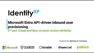 Microsoft Entra APIdriven inbound user provisioning Part 1 [upl. by Carboni]