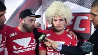 UFC 160 Khabib Nurmagomedov Motivated by Abel Trujillos Insult [upl. by Erodeht]