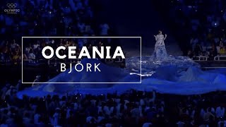 Björk  Oceania  Athens 2004 Olympics Opening Ceremony [upl. by Beall]