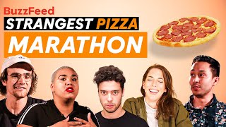 Pizza Lovers React to the Most Bizarre Pizzas [upl. by Arlyne]