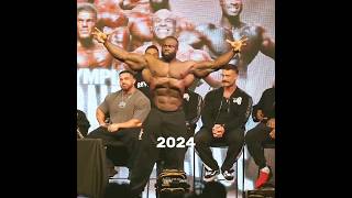 2024 vs 1999 Olympia press conference shortvideo shorts [upl. by Aiouqahs]