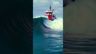 Unbelievable Ocean Encounter Caught on Camera Ship vs Huge Wave unbelievable CaughtonCamera [upl. by Aiden]