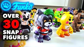 30 FIVE NIGHTS AT FREDDYS FUNKO SNAP FIGURE COLLECTION  2024 Complete FNAF Collection [upl. by Hahnke]