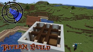 Tavern Build  Alpha SMP  minecraft mods smp alphasmp [upl. by Gabriellia]