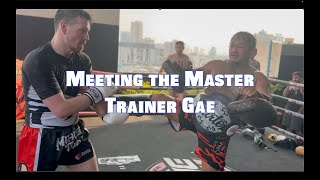 Pad Session with Trainer Gae and Meeting Saenchai  Thailand 2023 Part III [upl. by Willcox67]