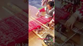 YAKAN WEAVING SA JOLO SULU tagalogtriviaandfacts [upl. by Byram206]