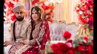 Juvaria amp Zeeshan Wedding Pakistani Wedding Higglight 2023  Meridian Grand London [upl. by Llednor]