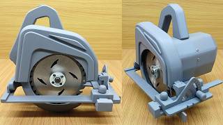 Homemade mini cutting machine made from PVC plastic [upl. by End]