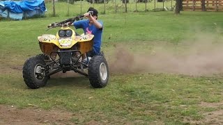 Trx 400 al corte gopro [upl. by Sucramej]