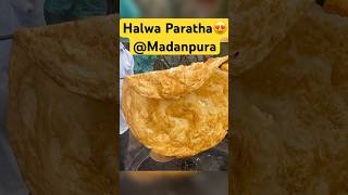 Halwa Paratha  Madanpura  Byculla streetfood trending shorts youtubeshorts viralvideos food [upl. by Rici561]