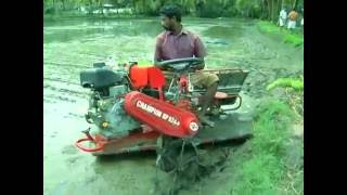 Rice Transplanter India  CHAMPION RP 824  Redlands Ashlyn Motors Plc [upl. by Yarazed]