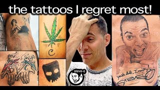 The Tattoos I Regret Most  SteveO [upl. by Yedoc]