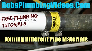 How To Join Galvanized Pipe to PVC  PVC To Galvanized [upl. by Enilorac85]