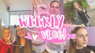 WEEKLY VLOG 3  losování praktických maturit ysl parfém a návrat do rutiny [upl. by Cinomod]