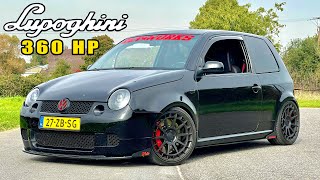 VW LUPO 20 TSI  Review on Autobahn NO SPEED LIMIT [upl. by Eetnuahs859]