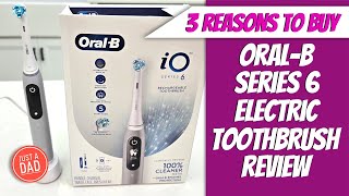 OralB iO Series 6 Electric Toothbrush REVIEW [upl. by Liddle]