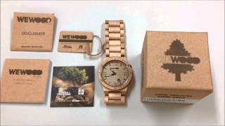 ウィーウッド 腕時計 WeWOOD Voyage Watch【M731】 [upl. by Tteraj]