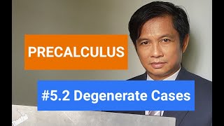 Degenerate cases of conic sections Precalculus STEM [upl. by Lucais178]