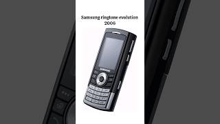 Samsung ringtone evolution 20062024 shorts Samsung [upl. by Cohlette718]