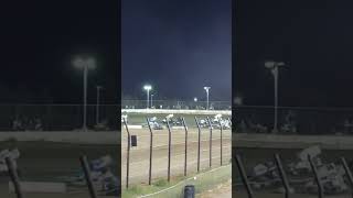 Champ 305 Sprint Car flipping dirttrackracing racing sprintcar [upl. by Fagaly302]