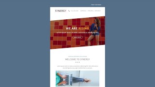 Responsive Email Newsletter Template by PennyblackTemplates  64532 [upl. by Eiramannod]