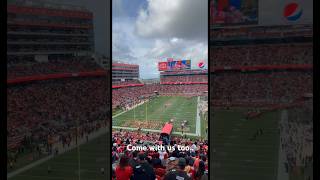 Come With Us To Brock Purdys 1st NFL Game 🔥 shorts youtubeshorts football 49ers brockpurdy [upl. by Mcconnell]