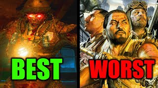 ALL BO2 ZOMBIES MAPS RANKED FROM WORST TO BEST  Call of Duty Zombies [upl. by Mickelson42]