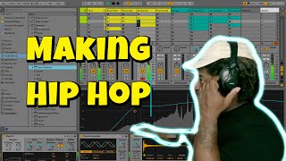 Making Hip Hop Beats on Ableton one vst Novation Launchkey 37 [upl. by Conger]