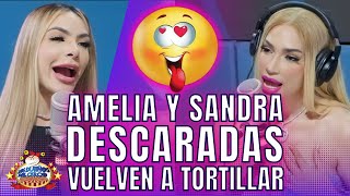 AMELIA Y SANDRA VUELVEN A TORTILLAR TBT AMELIA ACABÁNDOLA POR MALA CAMA [upl. by Meldon]