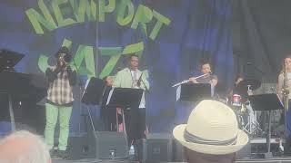 Newport At 70 feat Jazzmeia Horn 20240804 Newport Jazz Festival Newport RI Clip 2 [upl. by Ennaisoj400]