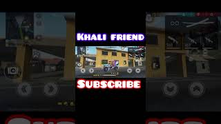 Khali friend shorts freefire gaming shorts [upl. by Cirtap220]