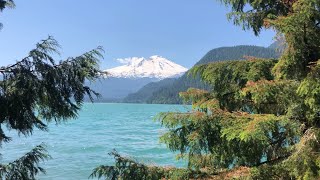 Camping on Baker Lake and my new tent the Gossamer Gear Two [upl. by Neersin]