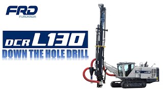 【FRD】Down The Hole Drill DCR L130 equipped with Tier4 final amp StageV engine [upl. by Akiwak708]