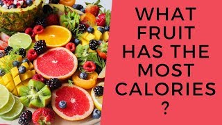 Calorie Fruit Challenge Do Not Try This Top 10 Fruits High in Calories [upl. by Anaujik]